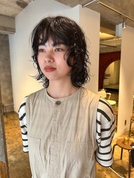 ハマモト レイヤーパーマ