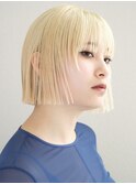 イメチェンヘアスタイル ハッシュカット フルバング 似合わせ