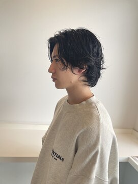 ドットサイン(.CYEN) メンズニュアンスパーマ