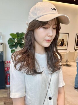 ケーツー あべのキューズモ－ル店(K-two) 顔周りカット*フェイスレイヤー*ナチュラルレイヤーカット