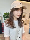 顔周りカット*フェイスレイヤー*ナチュラルレイヤーカット