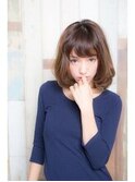 イメチェン/似合わせカット/フルバング/レッドブラウン/幡ヶ谷