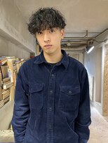 ロイジー(roijir)&nbsp;メンズマッシュ×ツイストスパイラルパーマ
