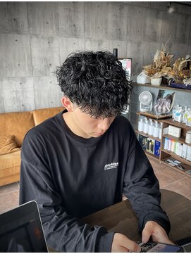 スワッグベース(SWAG BASE) 波巻きパーマ