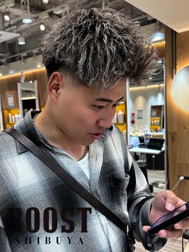 ルースト 渋谷店(ROOST) ソフトツイスト×ホワイトハイライト
