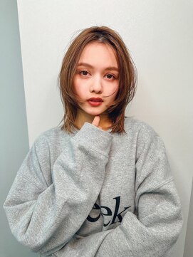 ヘアーアンジェ 伊達店(Hair ange) ノームコアナチュラルレイヤー×メンズライクファッション-3