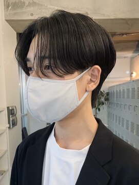 レタッチバイフィフス(RETOUCH by fifth) センターパートカルマヘアニュアンスパーマ韓国シャドウパーマ