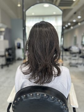 サンクチュアリー ウィズ コネクト(Sanctuary with connect) くせ毛風パーマ