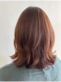 ミディアム　くびれヘアー
