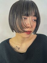 キサイ バズ(kisai BUZZ)&nbsp;kisai BUZZ＊ 西川史浩　ショートボブ/アッシュブラウン