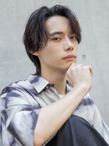 シティ(CITY) 【メンズstyle】ベリーショートニュアンスパーマグレーベージュ