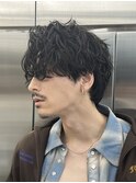 センターパートニュアンスパーマシャドウパーマフェザーパーマ