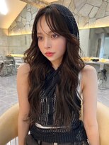 サイン 表参道(SIGN)&nbsp;韓国ヘアーハッシュカットレイヤーカットグレージュブリーチ無し