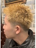 スパイキーショート<理容室>[メンズ/眉毛/バーバー/御徒町]