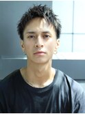 アップバングリバースパーマ