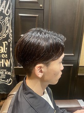 ヒロギンザバーバーショップ 大宮店(HIRO GINZA BARBER SHOP) センターパート