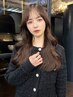 【韓国ヘア☆ご新規様】カット+コテ巻き風パーマ+3stepトリートメント ￥15000
