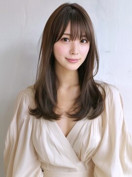 アルトリスト(Altruist Aging×HAIR&SPA) ★ダークアッシュ大人ガーリーボブ着物ミディアムレイヤーカット