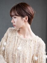 アルバム 池袋(ALBUM) ショートおくれ毛前髪カット美髪_F20149