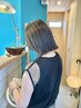 ホームケア付き◆ 似合わせカット+透明感カラー+トリートメント　14500～