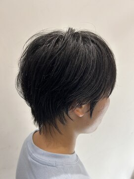 アース 天満橋店(HAIR & MAKE EARTH) 夏◎20代30代涼しげ小顔ハンサムショート