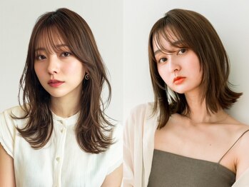 レリー 伊丹(Rely)の写真/顔型/骨格/髪質に合わせた似合わせ提案が好評◎毎朝のstylingも簡単に*[伊丹/髪質改善/白髪ぼかし/学割U24]