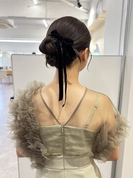 オリンテ バイ レシッド 表参道(orente by rcid) 【谷】タイトアップ＊ベロアリボン