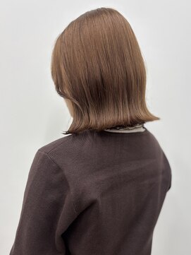 カシェル(cashel kishaba) ブリーチなしヘーゼルベージュ