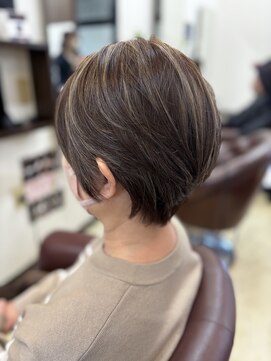 グラージェシマ(grazie SHIMA) ハイライトショート