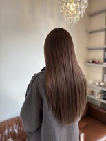 glow up by24 忠岡 シルキー艶ストレートロング