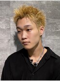 大分スパイキー束感カット