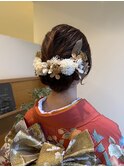 似合わせ/ヘアセット/ヘアアレンジ/二次会/成人式