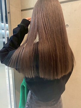 エトレ(etore) 透明感ミルクティーブラウン/ロング/ストレート