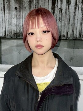 ゲーム 天神(GAME) ダブルカラー/ケアブリーチ/ミルクティーベージュ/レイヤー/天神