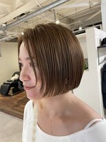 ワンコア (ONE CORE)&nbsp;【ボブ】ブリーチなしオリーブベージュ