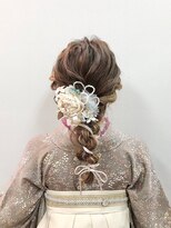 バサラ 横浜駅前店(VASARA) 横浜/袴ヘア/卒業式ヘア/編み下ろし