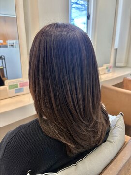 アーブ(hair and make urb) セミロングレイヤー