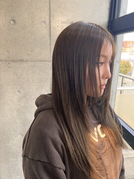 ヘアーサロン ファイブシー(HAIR SALON 5C) 韓国レイヤー×オリーブカラー