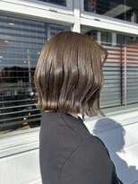 シエル ヘアアンドピース(Ciel hair peace)&nbsp;オリーブベージュくびれボブ