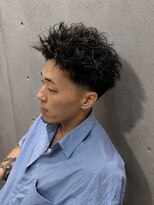 サラ HAIR&MAKE SALA 相模大塚店&nbsp;スパイキーショート　テーパーフェード
