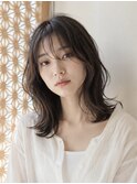 20代30代ボブレイヤーニュアンスゆるふわウェーブイルミナ銀座