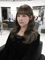 ハピネス 梅田茶屋町店(HAPPINESS)&nbsp;韓国ヘア/レイヤーカット/ブリーチなし/髪質改善/ベージュ