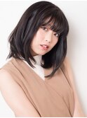 小顔感UPのナチュラルロブ★QUATRO36★