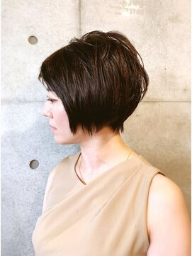 ピュアソウル(Pure Soul) N.Y.ドライカット★サイドバング×マニッシュショート[渋谷]