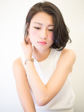 リビュー(re view) 【re view】ワンカールかきあげボブ