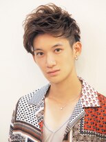 ヘア ジュレ ドゥ(hair jurer deux)&nbsp;ウェーブカールで男らしさ際立つイケメンスタイル！