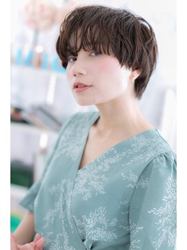 ミック ヘアアンドビューティー 大山店(miq Hair&Beauty) ボーイッシュもガーリーも◎くせ毛風マッシュショートb