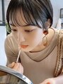 マルツ 銀座(maltu) 扱いやすくオシャレに小顔化する前髪。計算し尽くしてます。