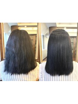 【栄駅3分】くせ毛もうねりも髪質改善で整う◎髪質改善をするなら髪質改善に特化した９seatで！