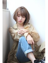 リブ(Live)&nbsp;モスブルージュカラーのボブ【Live/久米川】